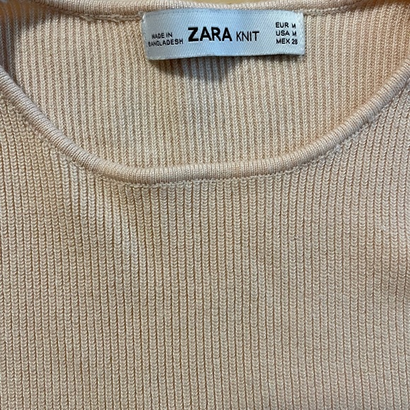 Zara knit wrap & cut-out sweater - ballerina pink - Picture 2 of 3